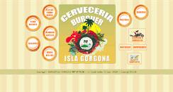 Desktop Screenshot of burguerislagorgona.com